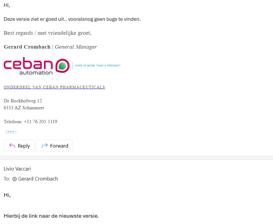 Verbeterde versie screenshot